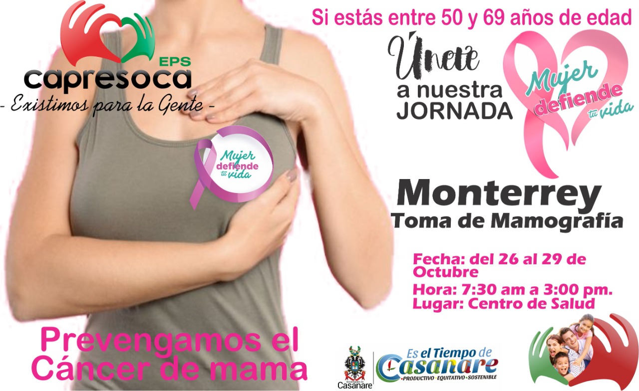 Mujeres de Monterrey tienen acceso hasta el 29 de octubre a mamografías ...