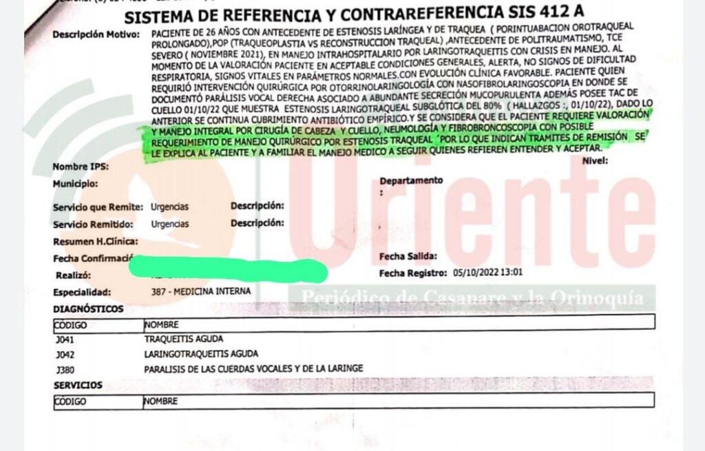 Capresoca Dice Que No Se Consiguen Camas Mientras Paciente Ruega Por Su RemisiÓn El Nuevo 5708